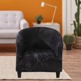 thumbnail image 4 of Rongfmy Tub Chair Covers Removable Couch Furniture Protector Washable black marbling, 4 of 9