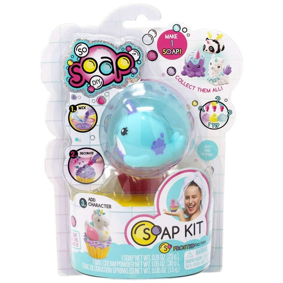 So Soap DIY Soap Kit Single Pack (Narwhal)
