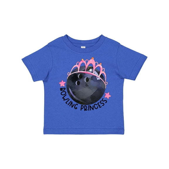 Inktastic Bowling Princess- Tiara Girls Toddler T-Shirt