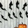 thumbnail image 2 of Guardoinrt 24x Halloween Décoration Réutilisable et Durable Parti Fournitures Noir Facile à Noir 1Set, 2 of 6