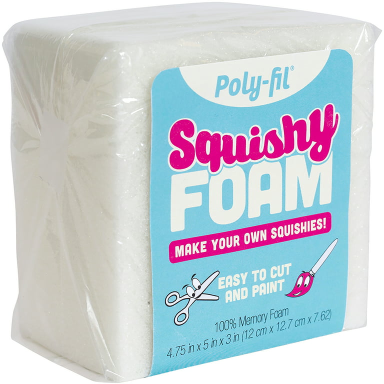 yo lavo mi ropa cascada Brillar Poly-Fil Squishy Foam - 4.75"x 5"x 3" - Walmart.com