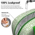 thumbnail image 5 of Lunch Bag Lunch Box for Women Reusable Insulated Lunch Cooler Bags,Large Capacity for Work Travel Picnic,Water-Resistant Green Geometry Lunch Tote Bag Gifts for Woman Mom Green, 5 of 6