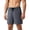 Gray, variant on Men Swim Trunks Gym Shorts with Mesh Liner Zipper Pocket Quick Dry Breathable for Workout Runing Beach Pool Black,S