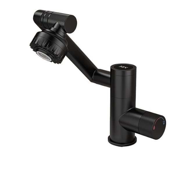 Faucet Mounted Wash Sink Smart Hydropower Basin, Hot Cold Water Mixer Tap Multifunction Hydropower, Digital Display Basin Faucet ,Versatile Features