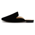 thumbnail image 3 of Women Mules Comfortable Slip On Pointed Toe Mules For Women Flats,Black 7, 3 of 4