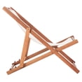 thumbnail image 6 of SAFAVIEH Outdoor Collection Loren Foldable Sling Chair Natural/Beige, 6 of 11