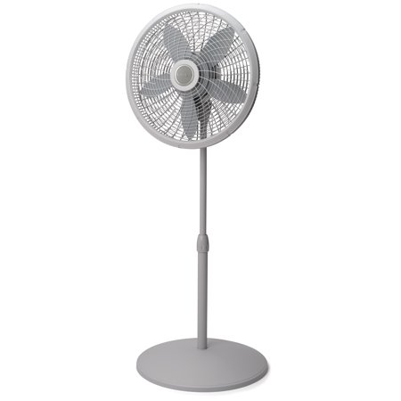 Lasko 18 Adjustable Cyclone Pedestal Fan with 3 Speeds, S18900, White –  Walmart Inventory Checker – BrickSeek