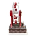 thumbnail image 2 of Kurt Adler Battery Operated Musical Animated Santa Ferris Wheel, 2 of 6