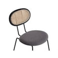 thumbnail image 7 of Manhattan Comfort Jardin 17.52" Fabric Dining Chair in Black (Set of 4), 7 of 7