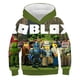 thumbnail image 4 of ROBLOX-suéter holgado con capucha para adultos y niños, suéter bidimensional con estampado Digital 3D periférico de animación de juego, nuevo, 4 of 4