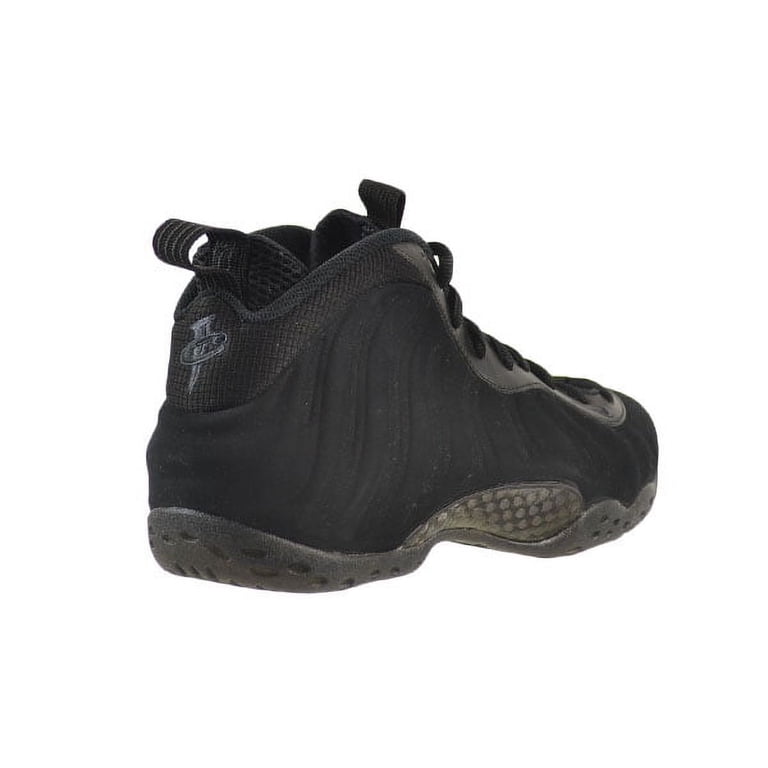 Size 12 Nike Air Foamposite One Prm Triple Black Mens Sneaker Shoes 575420-006 Nike Air Foamposite One PRM EXT Triple Black Suede 575420  main image 3