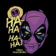 thumbnail image 2 of Junior's Marvel: Deadpool Ha-ha Yeah, Whatever Graphic T-Shirt, 2 of 4