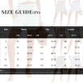 thumbnail image 2 of Garbnen Stripe Shorts Women High Waisted Womens Shorts for Summer Beach Going Out Breathable Color Block Womens Shorts with Pockets XL, 2 of 4