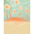 thumbnail image 1 of BSDHOME Polyester 5x7ft Pink Cartoon Flowers Photography Backdrops Photo Props Studio Background, 1 of 2