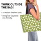 thumbnail image 2 of Balery Funny Chicken Bolsa Tote Estilo Estético con Cremalleras, Bolsa de Hombro, Bolsa de Compras Grande y Plegable, 2 of 8