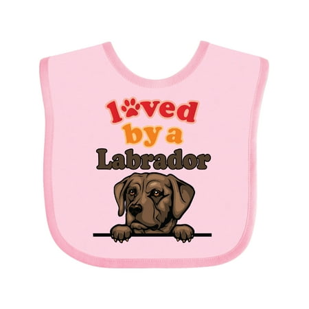 

Inktastic Labrador Retriever Dog Gift Gift Baby Boy or Baby Girl Bib