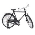 thumbnail image 4 of Toy Bike, 1:10 Alloy Model Vintage Miniature Simulation Collection Standing Bike Model Mini Bike Mods Miniature Furniture with Inflator Briefcase for Kid, 4 of 7