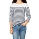 thumbnail image 2 of CamiseDe ManLarPaMujer bloque de colorrayas triple color simple Azul oscuro XL, 2 of 5