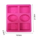 thumbnail image 5 of Molde de jabón Yuarrent silicona ovalado rectangular 6 cavidades, 5 of 6