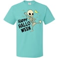 thumbnail image 3 of Inktastic Happy Halloween with Dancing Skeleton T-Shirt, 3 of 5