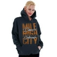 thumbnail image 4 of Mile High City Souvenir Denver CO Unisex Plus Fleece Graphic Hoodie Brisco Brands 2X, 4 of 5