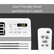 LG 10,000 BTU 115V Window-Mounted Air Conditioner with Remote Control, LW1016ER