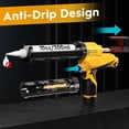 thumbnail image 3 of RUALION Cordless Caulking Gun Fathers Day Birthday Gifts Max 4800N Force 10oz/300ml No Drip Electric Caulk Gun with Variable Speed & Anti-Drip Design (24, Watts), 3 of 6