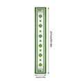 thumbnail image 3 of Nomeni Table Runner Clearance, St. Patricks's Day Table Flag Irish Day Lucky Straw Truck Pattern Insulated Stain Resistants Tablecloth Home Decor, 3 of 7