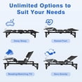thumbnail image 5 of Adjustable Bed Base For King Size, Head And Foot Incline, Wireless Remote, Stable Construction Compatible With Gel Foam Mattresses, 5 of 6