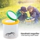 thumbnail image 4 of Caja Visor De Insectos Caja de insectos araña sobre orugas cilíndrica lupa lupa (amarillo), 4 of 4