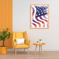 thumbnail image 3 of Cuadros Decorativos Pintura al óleo pintada a mano Kill Time Picture Coloring Artcraft National Banner Gifts Tmvgtek embutido en tela, 3 of 9