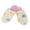 Yellow, variant on CTM Heart Pattern Fur Slippers (Women)