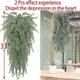 thumbnail image 2 of 2 Pcs Artificial Hanging Ferns Plants Vine Fake Ivy Boston Fern Hanging Plant Outdoor Uv Resistant, 2 of 3