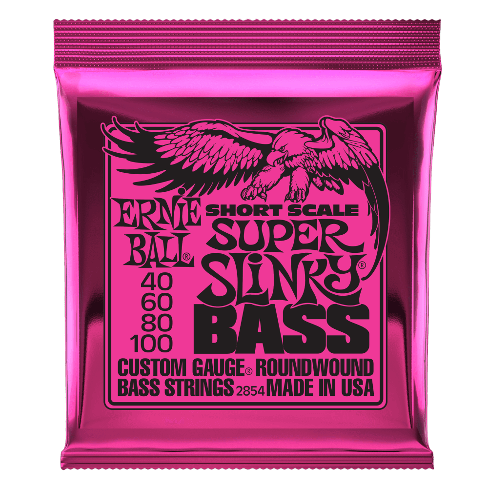 Ernie Ball Super Slinky 40-100 Short Scale Bass Strings