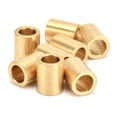 thumbnail image 2 of 8pcs Self Lubricating Brass Sleeve 8mm Bore X 12mm OD X 15mm Length Special Bearing Sleeve for Brass Sleeve Slider, 2 of 5