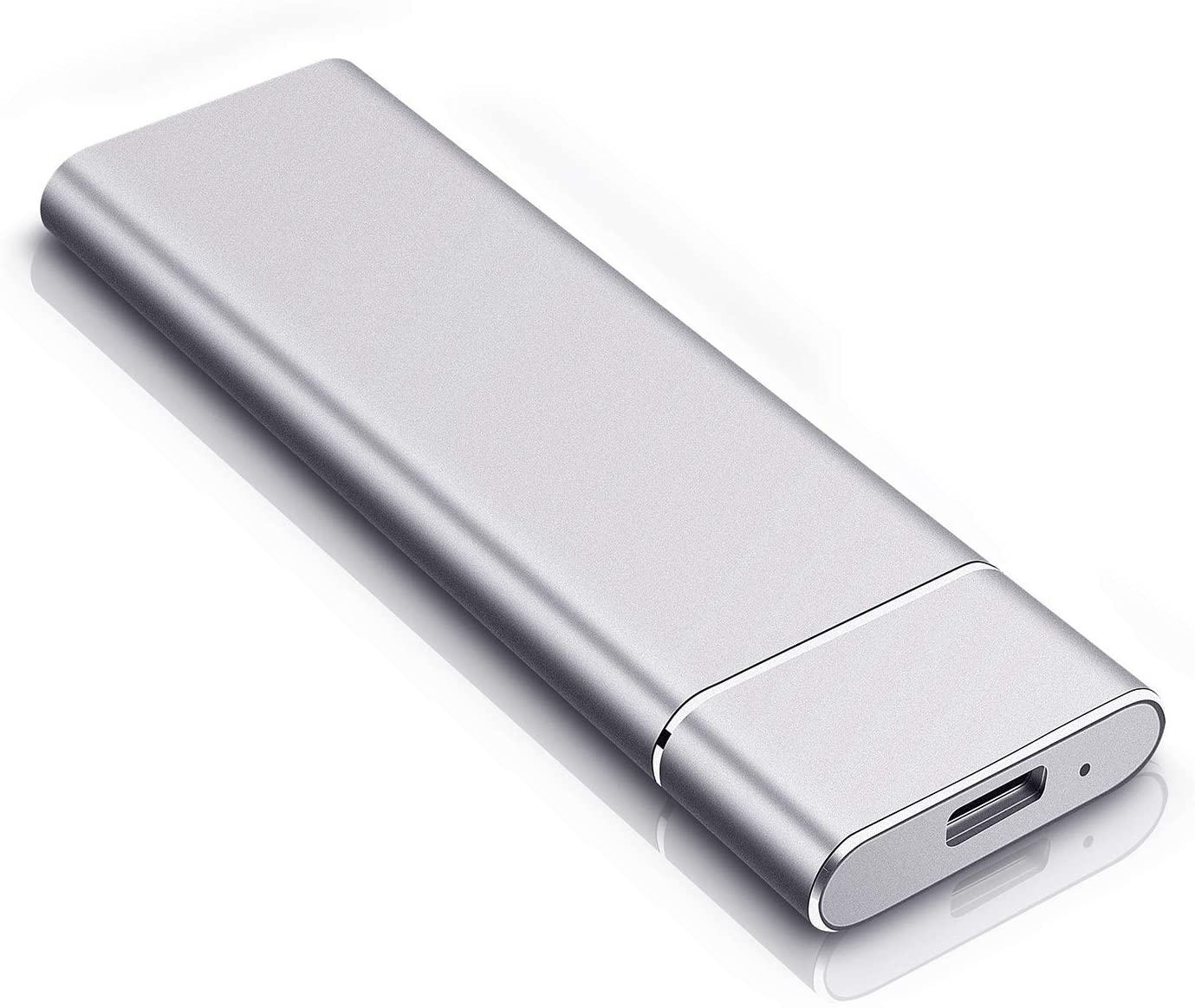 Mac,Desktop Laptop 1TB 2TB Portable External Hard Drive,Ultra Thin External Hard Drive External HDD Compatible for PC Gold-2TB
