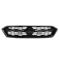 thumbnail image 2 of Mole Delantera Paratadería Delantera Reemplazo de Reemplazo de la Parrilla de Capucha Superior para el Paracaides para el Parachoques para WRX STI 2018-2021 Black Glossy, 2 of 7