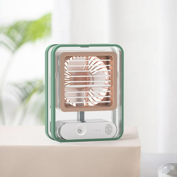 sruoe Air Conditioners Portable, Personal Air Cooler, Portable Air Conditioner, USB Small Air Conditioner for Outdoor Camping, Student Desk and Travel Bedroom