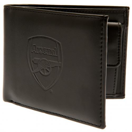 Debossed Crest Leather Wallet Arsenal FC 