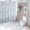AA, variant on Parisian Night with Eiffel Tower Shower Curtain Set Modern Bathroom Decor Mats 4pcs Fabric Bathroom Curtain Slip Floor Rug Toilet Lid