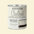 thumbnail image 2 of (2 pack) Chiffon Cream, Rust-Oleum Chalked Ultra Matte Paint, Quart, 2 of 8