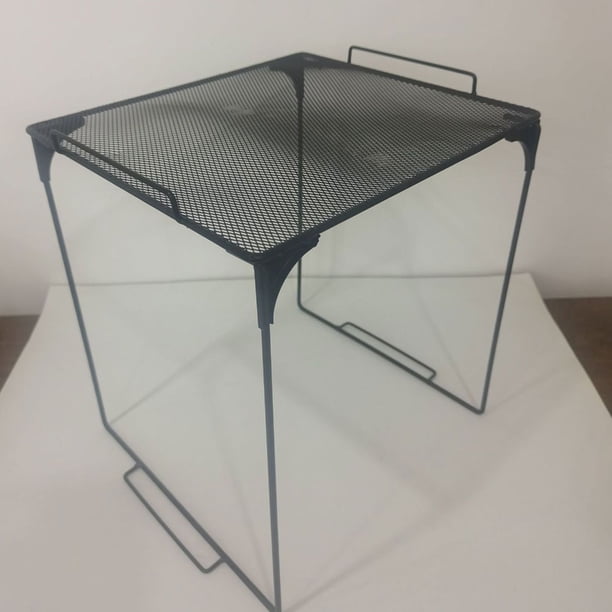 unbranded Estante De Metal Plegable Para Casilleros Negro Organizador Para Oficina Escuela Y Gimnasio