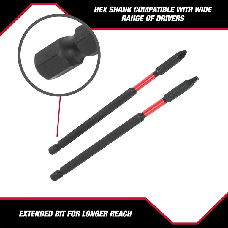 Long reach impact driver bits hotsell