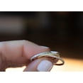 thumbnail image 2 of 925 Silver Dainty Diamond Stacking Eternity Ring Gold Minimalist Ring CZ Ring Simple Diamond Ring Silver Ring Gift for Her Delicate Ring Eternity Band, 2 of 5