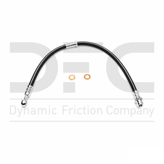 Front Right Dynamic Friction Company Brake Line Hose 350-72018 For 2004-2012 Mitsubishi Galant, 2006-2012 Mitsubishi Eclipse