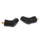 thumbnail image 5 of Auricular de ángulo DIY Pin macho de transferencia de señal izquierda y derecha para auriculares SE215 / SE315 / SE425 / SE535 / UE900 negro Sunnimix Conector de bricolaje para auriculares, 5 of 6
