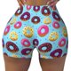 thumbnail image 2 of Fotbe Donuts Shorts Sin Costuras – Shorts Deportivos de Cintura Alta para Mujer, Elásticos para Gimnasio, Yoga, Running o Ciclismo-Small, 2 of 8