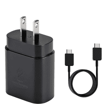 Type C Charger, 25W PD USB C Wall Charger Super Fast Charging Block & 6ft Android Phone Charger Cable Compatible with A14 A23 A34 A54…