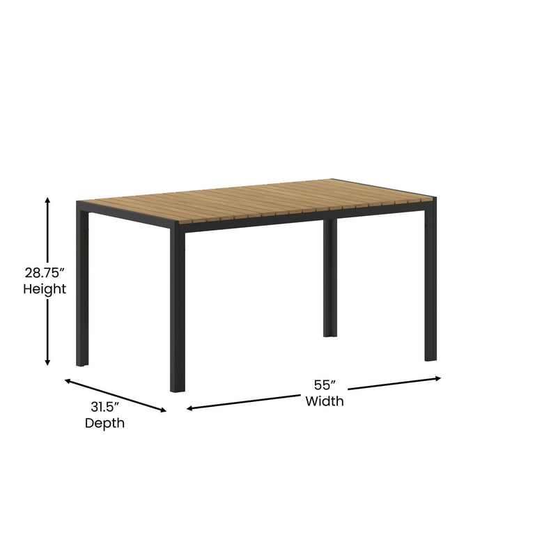Dining table cheap height 31