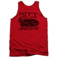 thumbnail image 1 of Knight Rider Kitt Happens Adult Tank Top Red, 1 of 1
